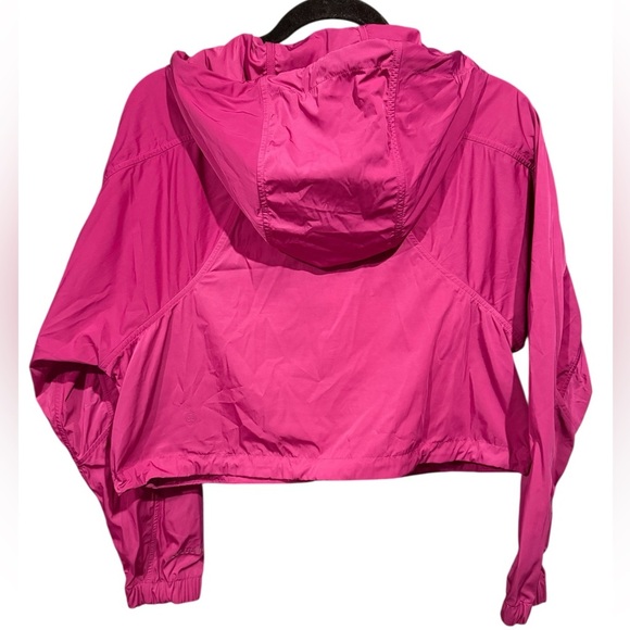 Lululemon Athletica Pink Bomber Jacket with Hood - Picture 4 of 4